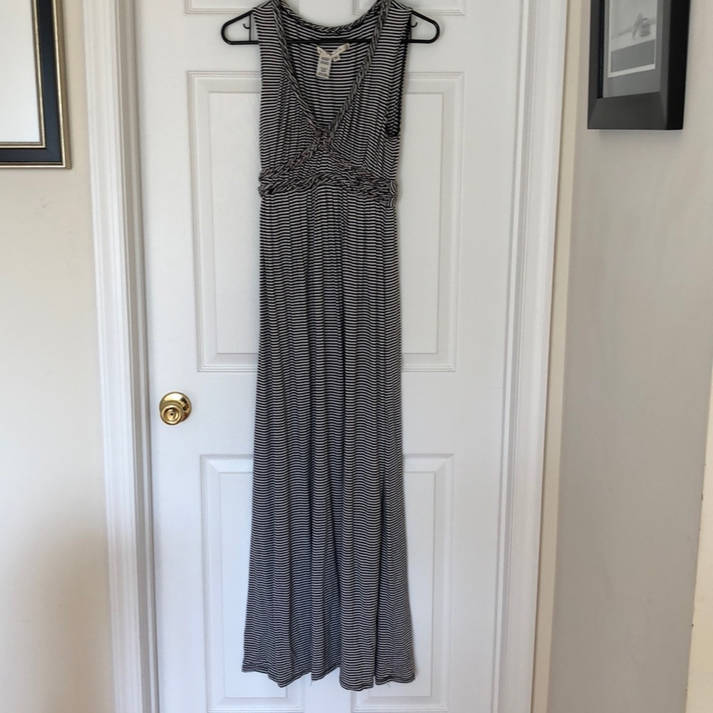 Black and White Max Studio maxi dress